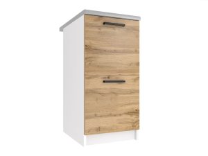 Belini Unterschrank 40 cm Wotan Eiche mit Arbeitsplatte Hersteller TOR SD2-40/0/WT/DW/0/B1
