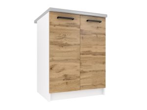 Belini Unterschrank 60 cm Wotan Eiche mit Arbeitsplatte Hersteller TOR SD2-60/0/WT/DW/0/B1