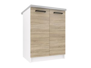 Belini Unterschrank 60 cm Sonoma Eiche mit Arbeitsplatte Hersteller TOR SD2-60/0/WT/DS/0/B1