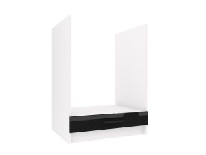 Belini Unterschrank für Einbauherd 60 cm Schwarz Hochglanz ohne Arbeitsplatte Hersteller INF SDP60/0/WT/B/0/B1