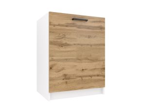 Belini Unterschrank für Spüle 60 cm Wotan Eiche ohne Arbeitsplatte Hersteller TOR SDZ60/0/WT/DW/0/B1
