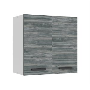 Belini Küchenschrank Premium Full Version oberer 60 cm Grau Anthrazit Glamour Wood Hersteller
