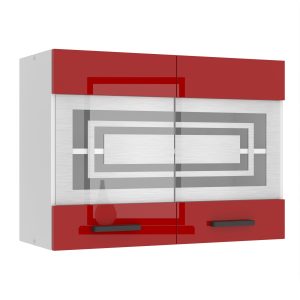 Belini Küchenschrank Premium Full Version oberer 80 cm Hochglanzrot Hersteller
