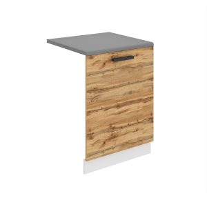 Belini untere Frontblende Belini Mattweiß Premium Full Version Unterschrank 60 cm Wotan-Eiche mit Arbeitsplatte Hersteller TOR PZ60/0/WT/DW/B/B1/PP