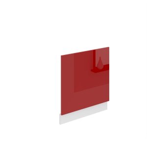 Belini teilintegrierte Frontblende für Geschirrspüler Premium Full Version 60 cm Hochglanz Rot ohne Arbeitsplatte Hersteller
