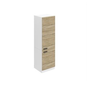 Belini Hoher Küchenschrank zur Einbau des Kühlschranks Premium Full Version 60 cm Sonoma-Eiche Hersteller