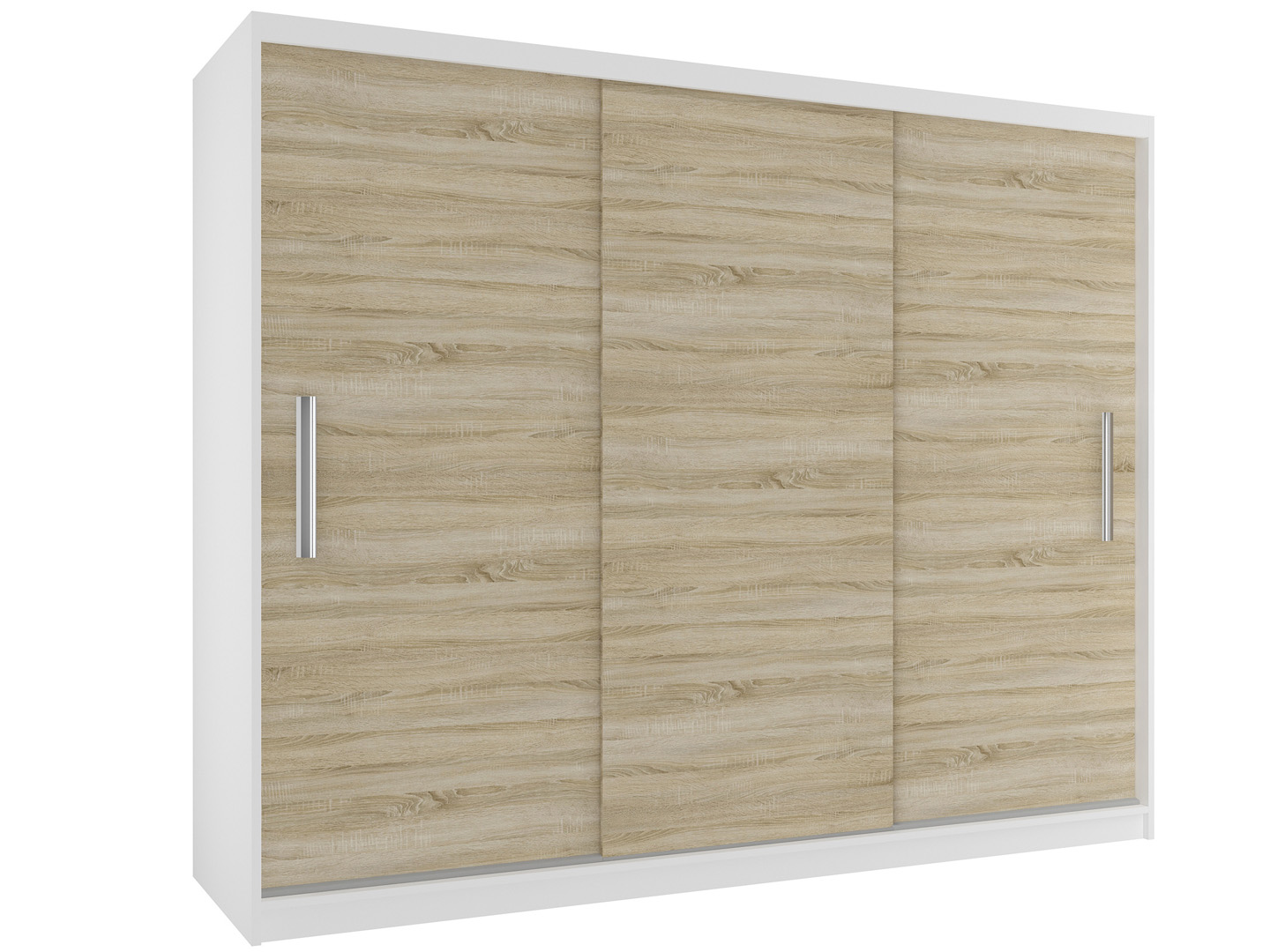 Kleiderschrank mit Schiebetüren 232 cm Eiche wotan Eiche sonoma Hersteller SI SZP4/2/1W/3DS/0/AL
