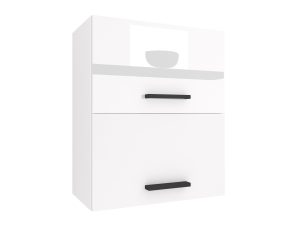Küchenschrank Belini oben 60 cm weiß glänzend / weiß matt Hersteller INF SGP2-60/1/WT/WWT/0/B1