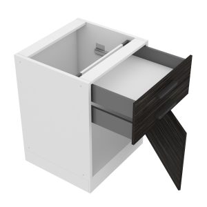 Belini Unterschrank mit Schubladen Premium Full Version 60 cm königliches Ebenholz ohne Arbeitsplatte Hersteller TOR SDSZ60/0/WT/HK/0/B1/PP
