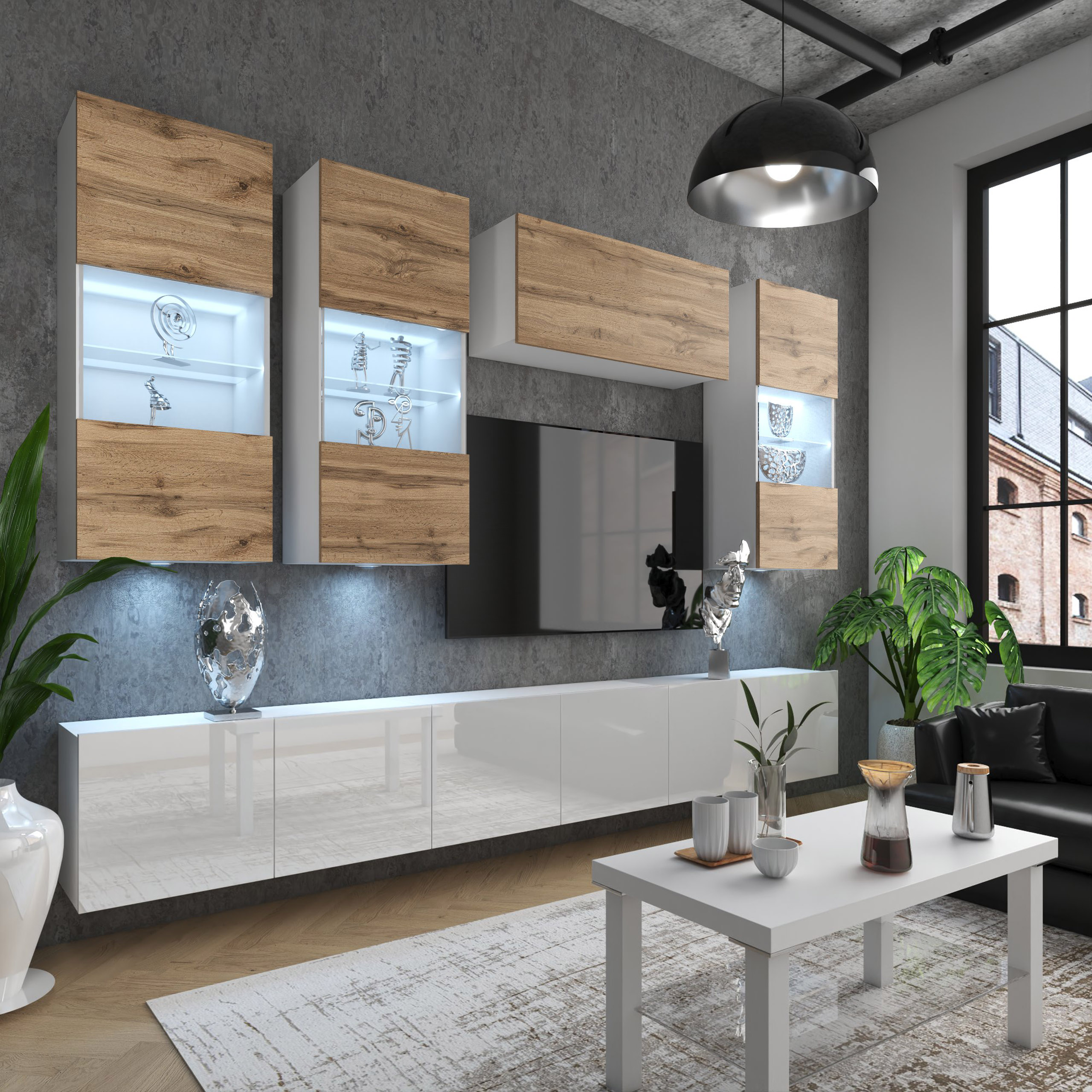 Zeitlose Harmonie – Einladendes Wohnzimmerdesign