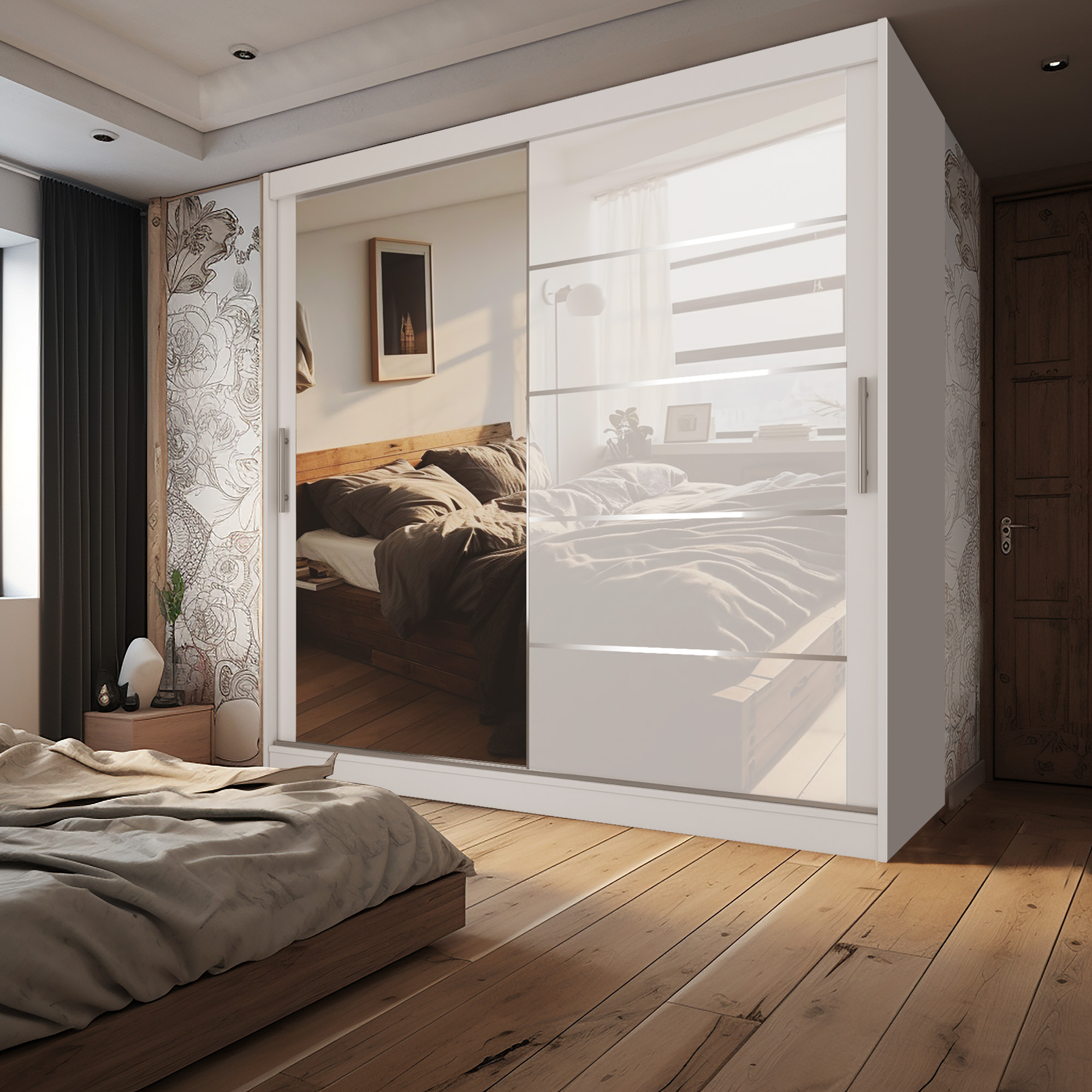 Schlafzimmer für Liebhaber ruhiger Morgenstunden