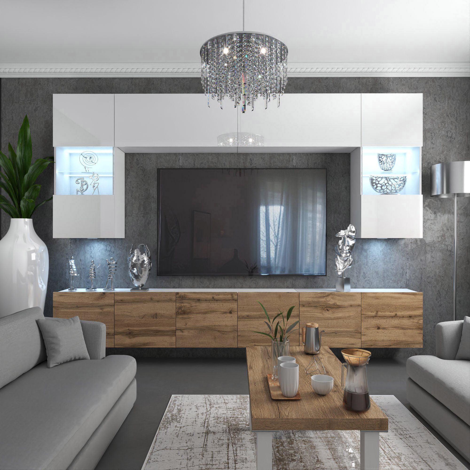 Holzfronten als Blickfang – Wohnraum mit Charakter 2.